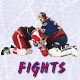 Goalies fighting